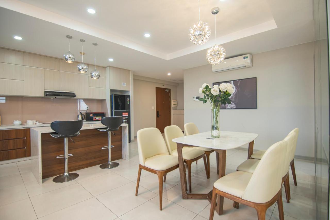 Luxury Gold Apartment 86 -Rooftop Pool Central City Ho Şi Min Exterior foto