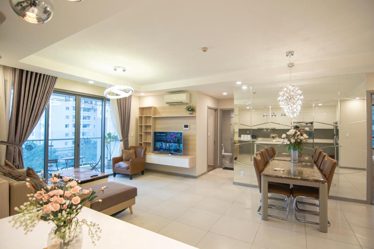 Luxury Gold Apartment 86 -Rooftop Pool Central City Ho Şi Min Exterior foto