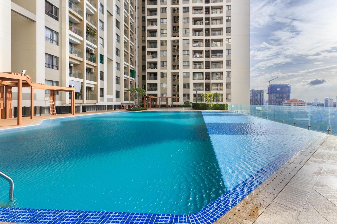 Luxury Gold Apartment 86 -Rooftop Pool Central City Ho Şi Min Exterior foto